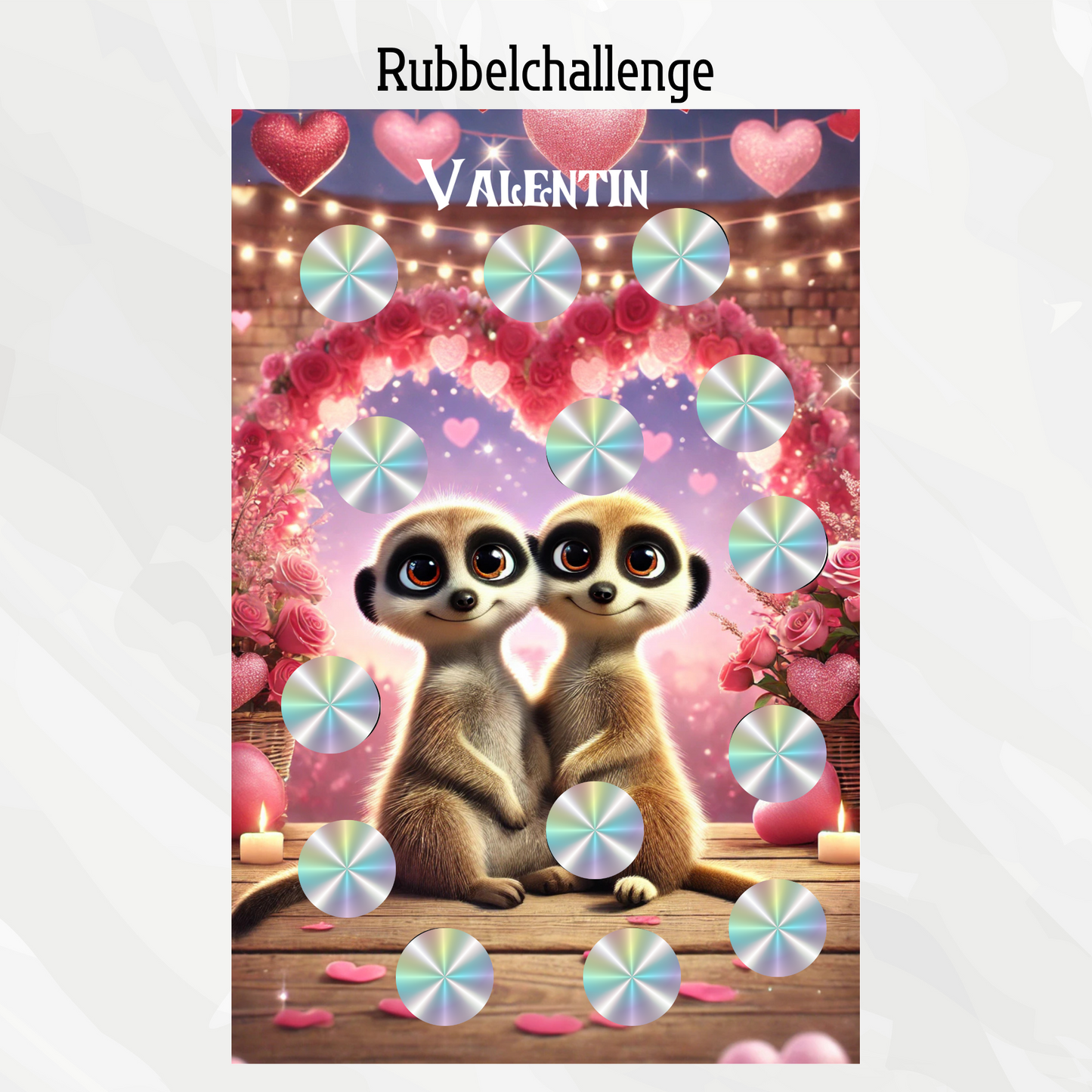 Sparchallenge Erdmännchen "Valentine" Artikel 2025/27